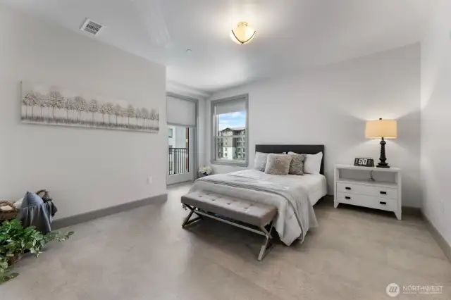 Balcony Access in Primary Suite