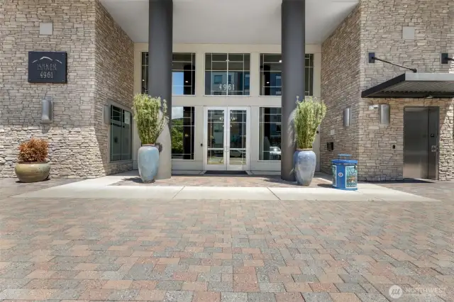 Secured Building with Elevator
