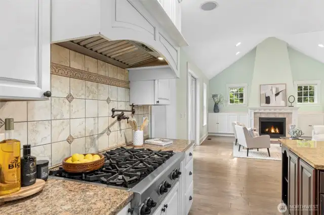 Gourmet kitchen!