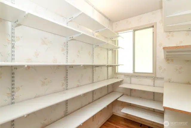 Huge pantry for all your dry goods!
