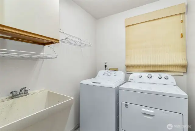 Newer washer and dryer stay