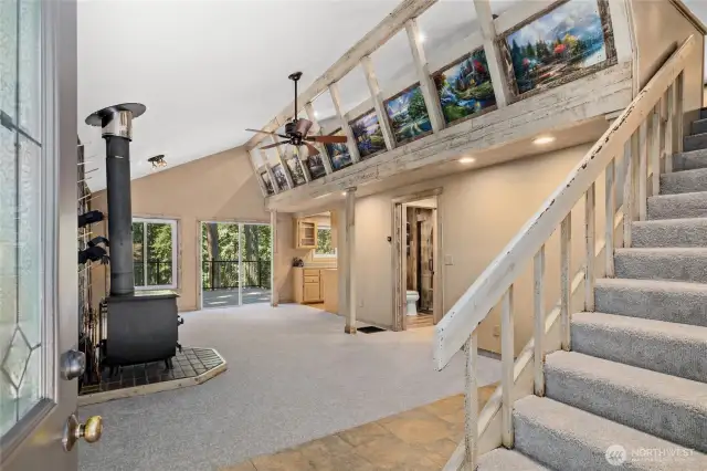 This is what will welcome you when you walk in the door.