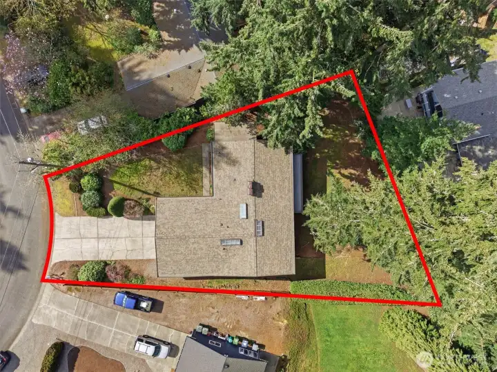 Estimated boundary area