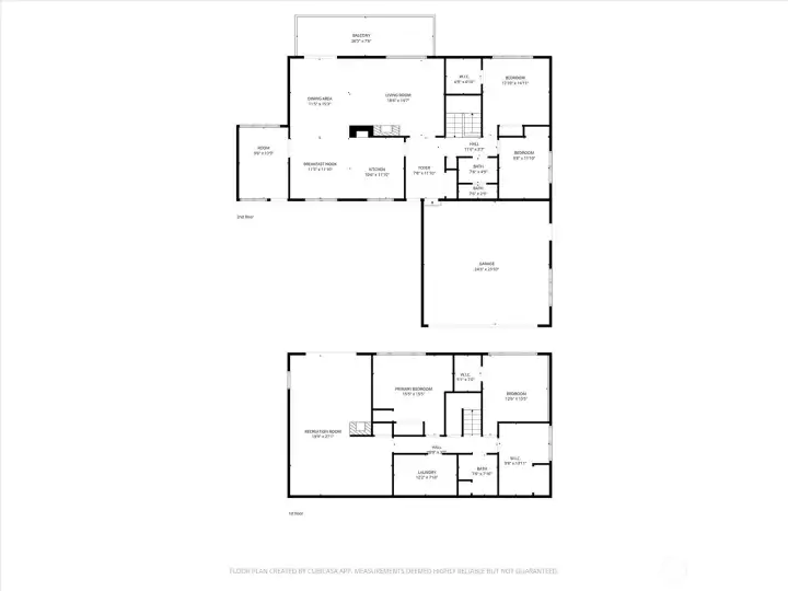 Flowing, expansive floorplan.