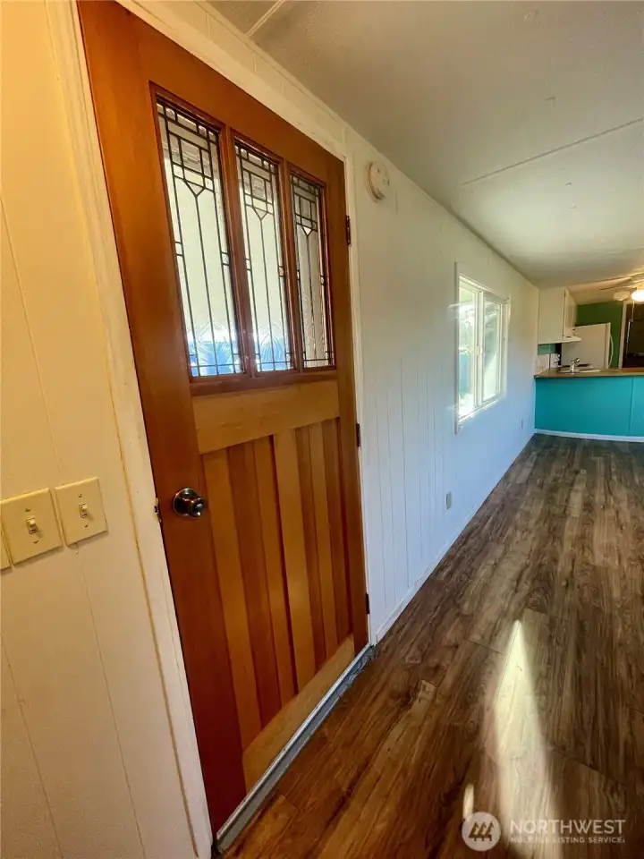 Custom door to your spacious home!