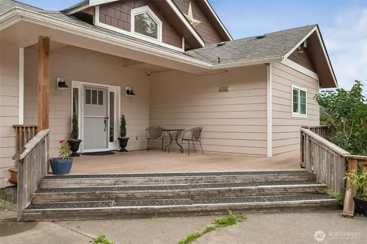 Front Door with cover