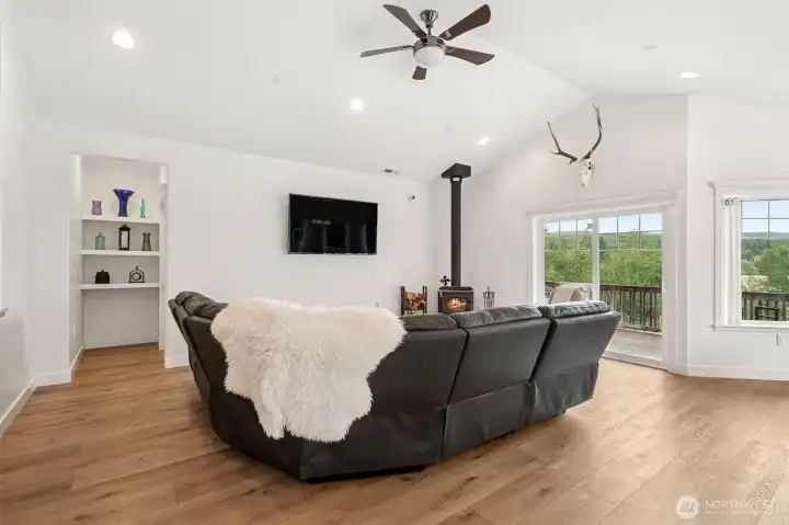 Spacious and light living area