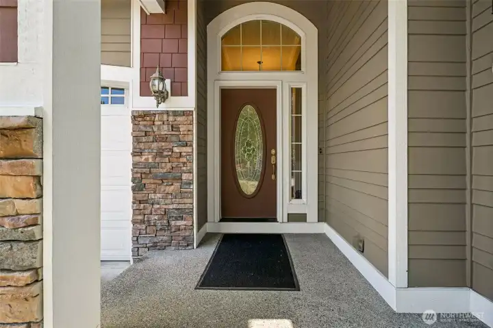 The grand entrance