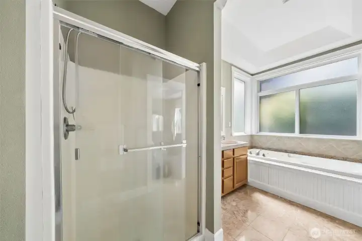 Shower in primary