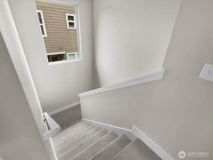 Upgraded carpet w/ higher-end padding.