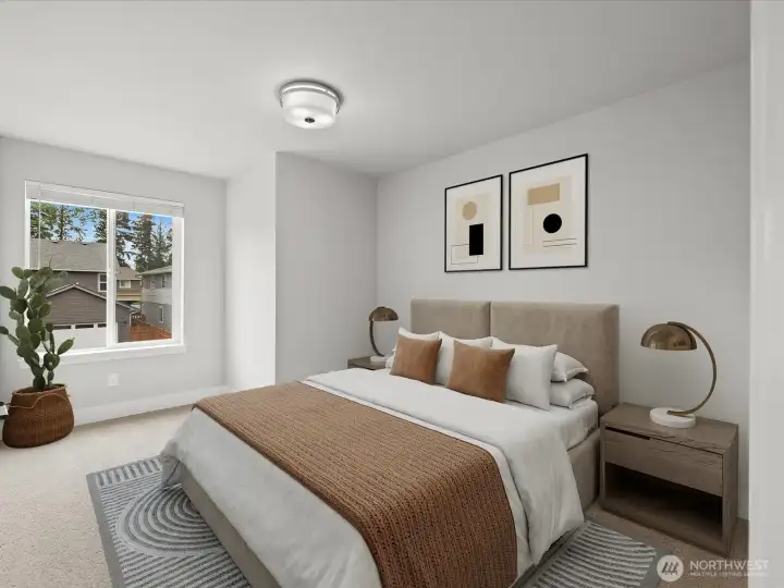 2 of 3 beds