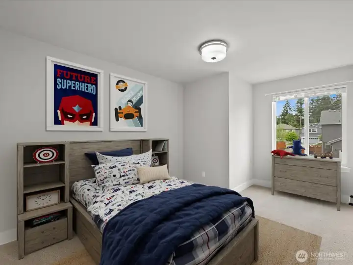 3 of 3 beds