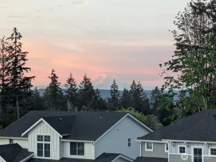 Mountain view from front deck