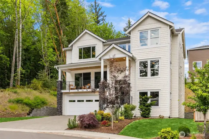 Largest floorplan in Crystal View w 4 car tandem garage and off street parking.