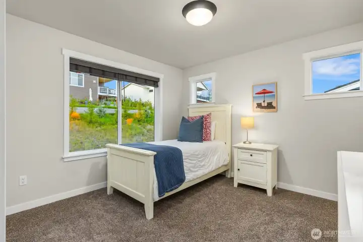 3rd bedroom upstairs