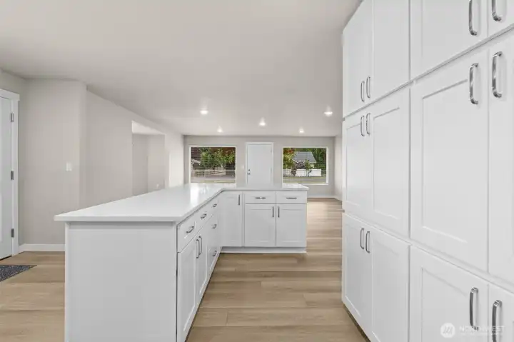 Pantry Cabinets and Island Pantry Cabinets and Island