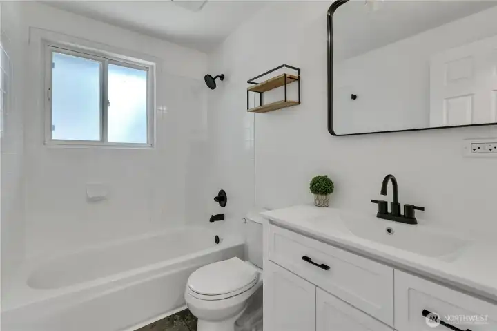 Fully Updated Main Full Bath