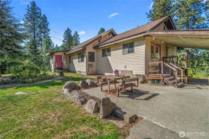 Original Home with covered breezeway Original Home with covered breezeway