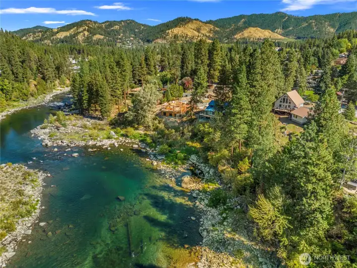 Stunning River and Mountain Views Stunning River and Mountain Views