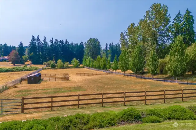 Beautiful level front pasture.