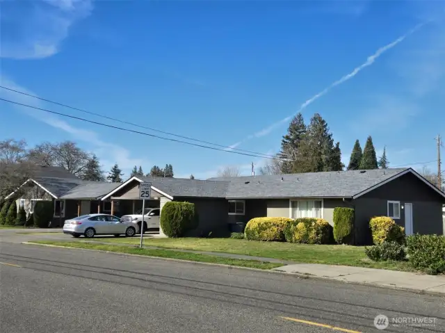 View of both the duplexes in one photo