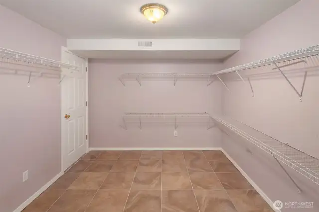 Lower Floor Walking Closet