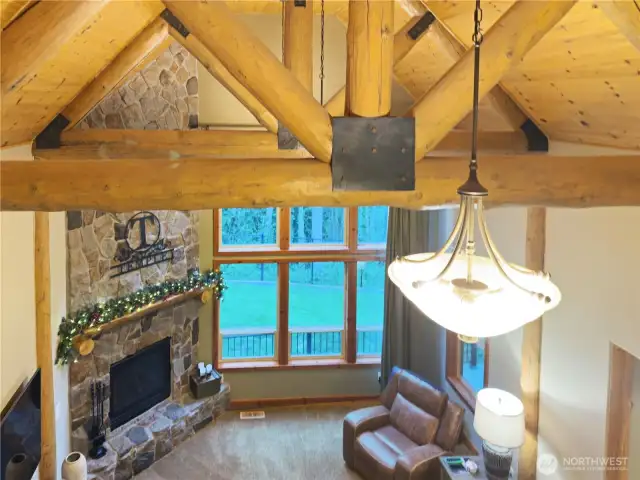 View from upstairs