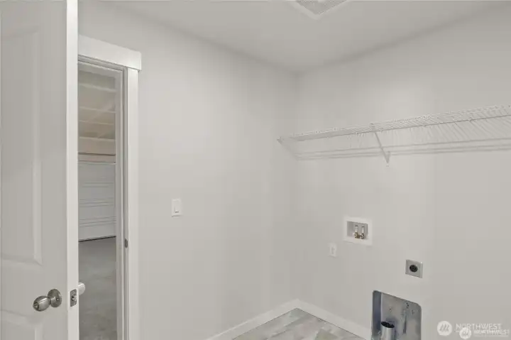 Utility Room off Garage