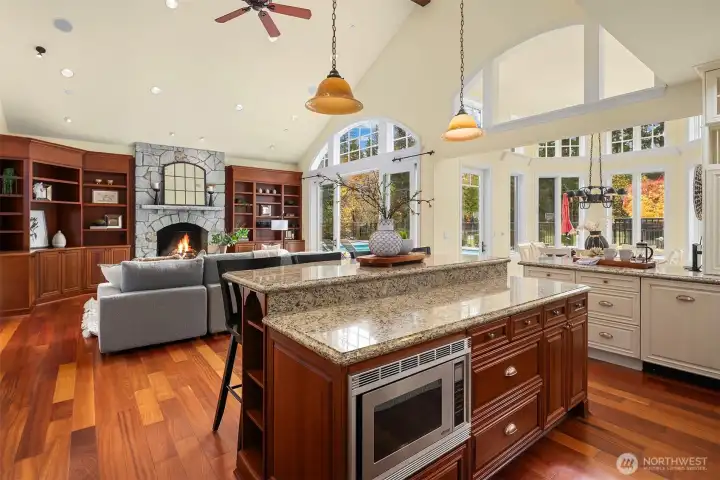 An impeccably maintained home with a flexible floorplan that offers endless options