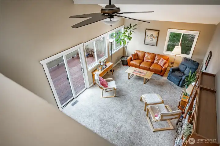 Heading upstairs to the primary bedroom