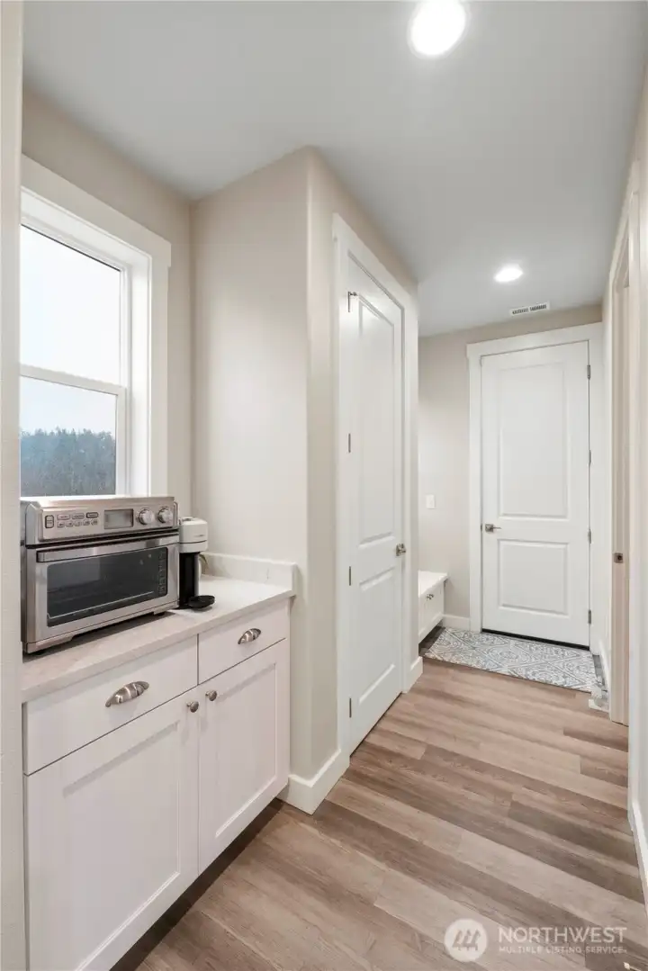 Butler Pantry and mud room. WI-Pantry not pictured.