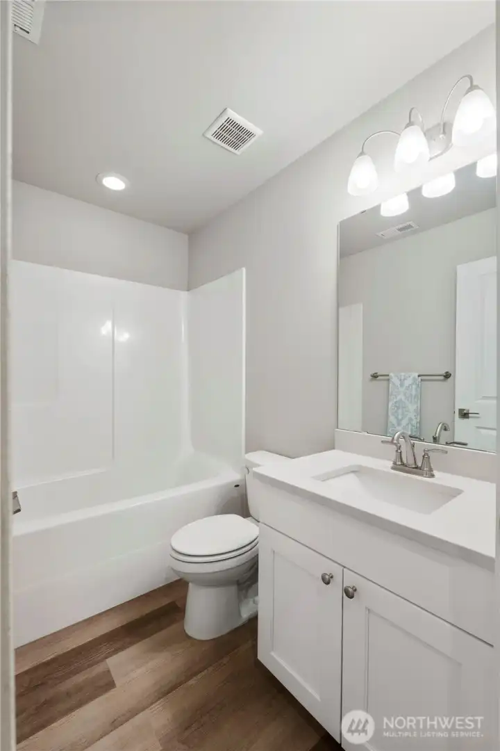 3rd Full Bath on 2nd floor