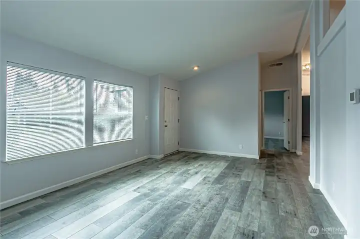 Entry and formal living space