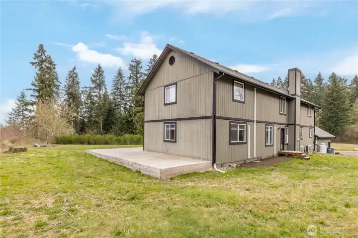 Spacious and private, this yard prioritizes low-maintenance living while offering plenty of room for outdoor hobbies, storage, or future custom projects