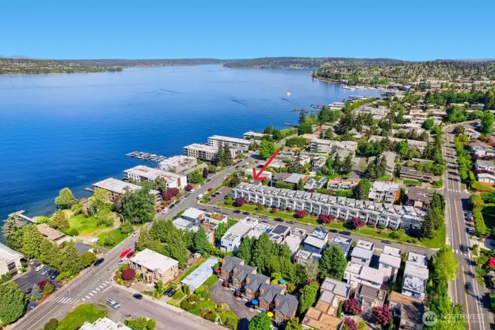 An enviable location near parks, shops, and dining.
