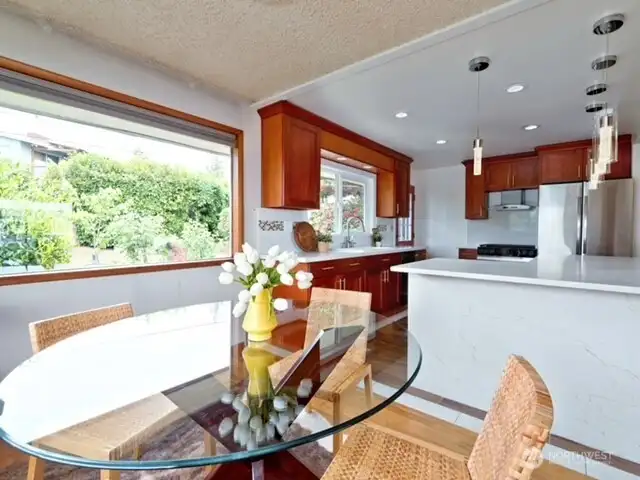 Dining area.
