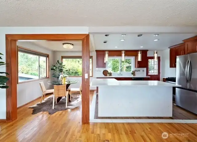 Remodeled Kitchen.