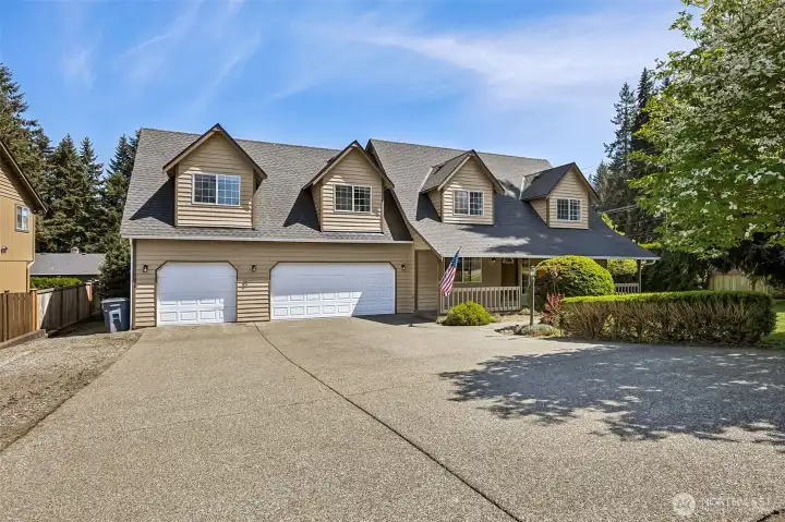 Spacious, level driveway offers abundant parking with room for guests, recreational vehicles, or additional storage. Enjoy the freedom of no HOA, giving you flexibility and convenience without added restrictions.