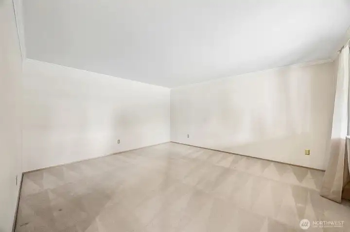 Second view of the formal living area. Could be used as a home office/play room or just flex space?