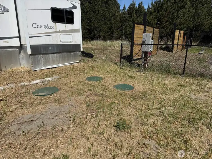 Three bedroom septic system.