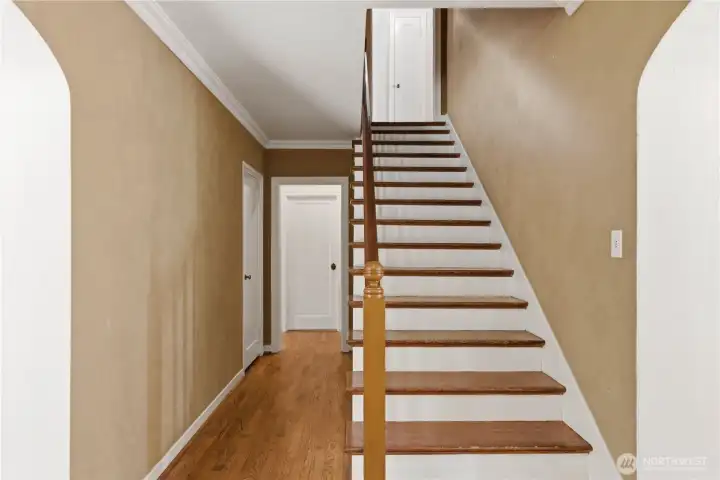 entry with staircase