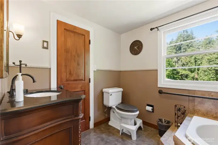 upper bathroom