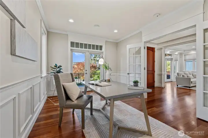 Main Level Office / Bonus Room