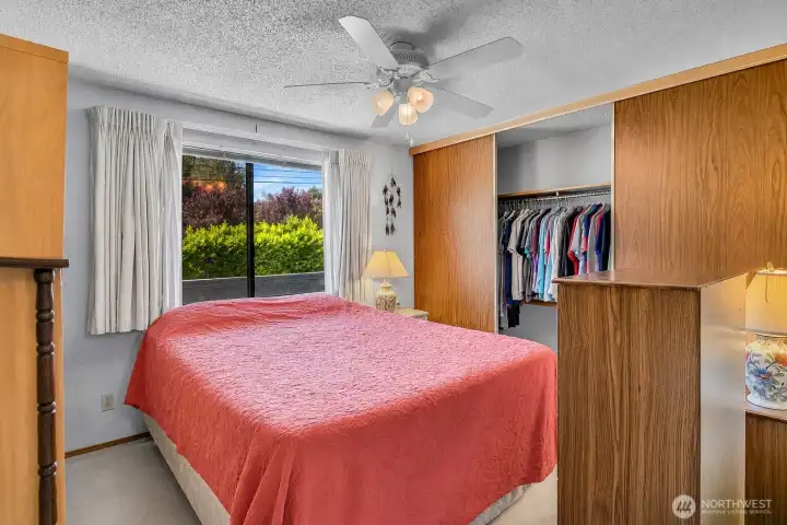 Bedroom- This photo is has been digitally decluttered