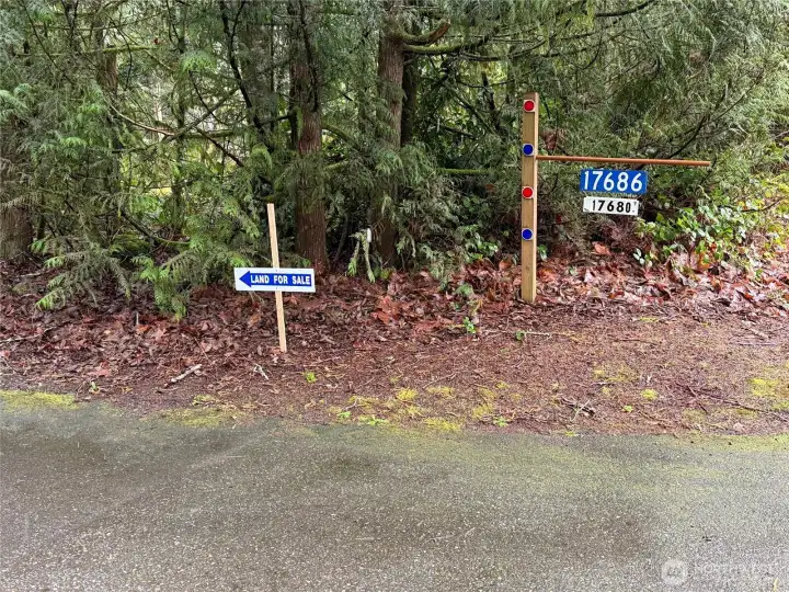 Turn left at the 3rd driveway off of Hallman