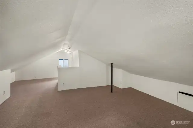 Large loft bedroom