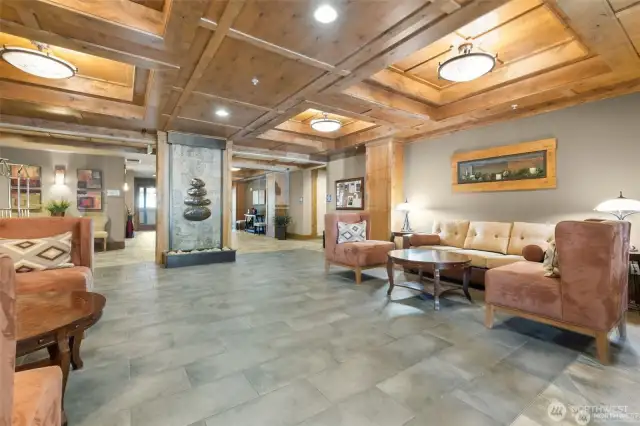 Lobby of Trailhead Condominium Association