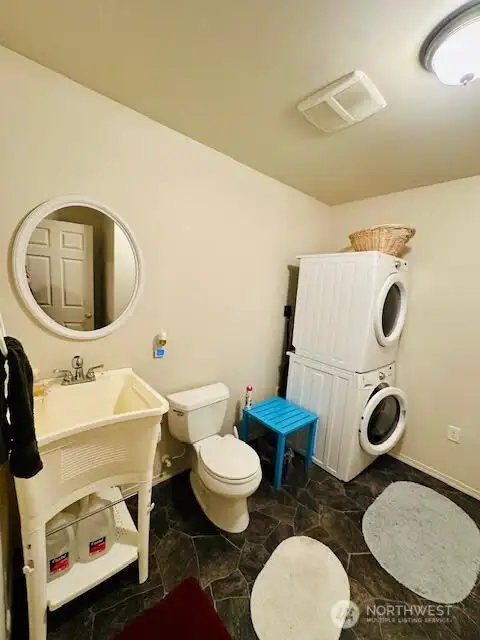 Utility and 1/2 bath