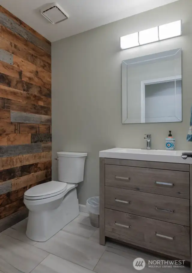 Half Bathroom on the main floor