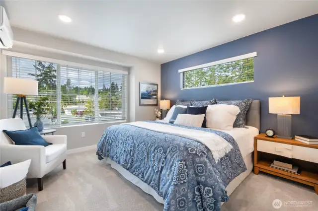 Photos are of community model home in a similar plan.